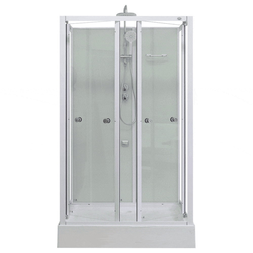 Aeros Rectangle shower animation