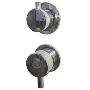 Chrome mixer diverter